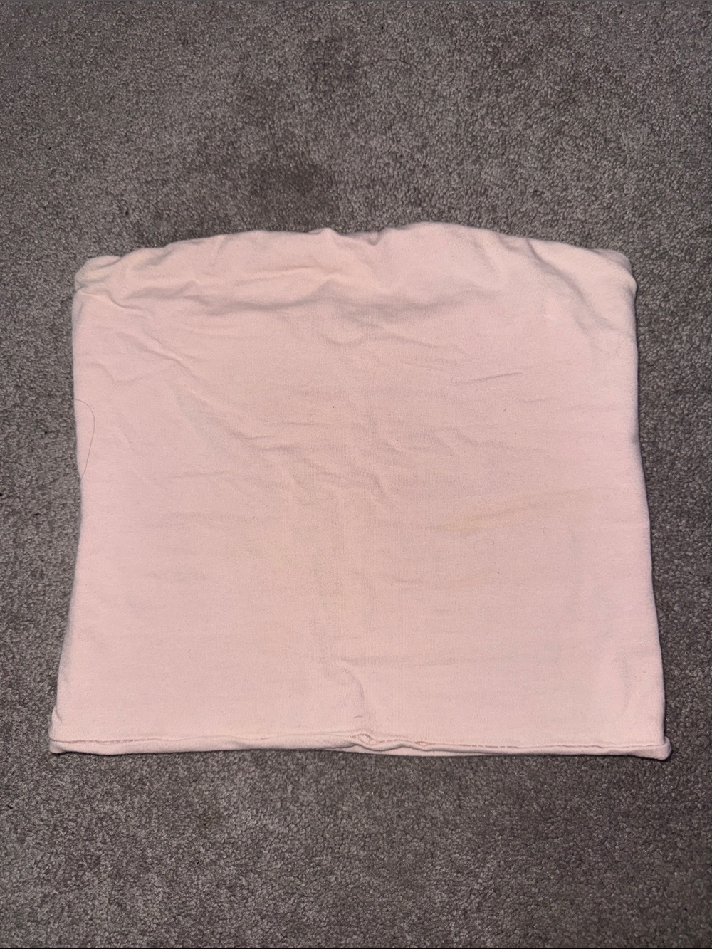 Light Pink Strapless Tube Top